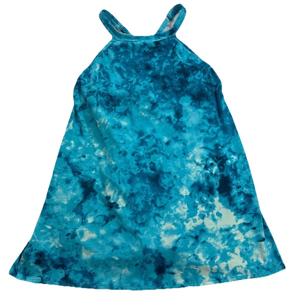 Lands' End Women's Blue Tie-Dye One Piece Swimsuit Size 6 V15685/F25310